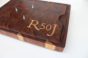 Custom Wood Inlay Cutting/Chopping Boards