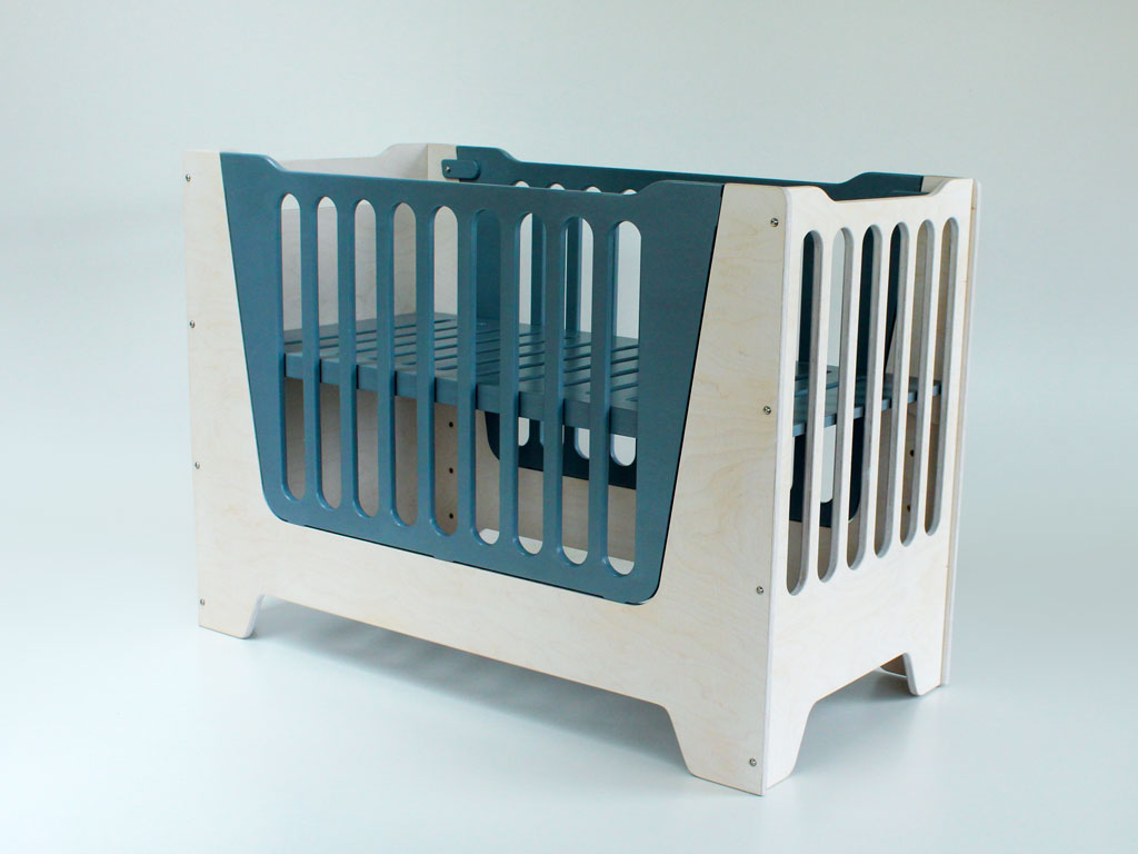 WoodStyle 3-in-1 Baby Cot