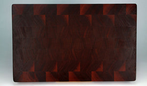 Sapele Mahogany End Grain Cutting Board