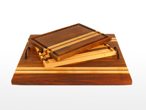 Large and two smaller Charcuterie board set