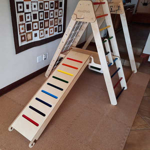 Indoor Jungle Gym | Optional Slide / Climbing Bridge