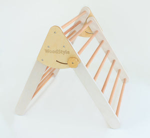 Climbing Triangle Medium - Natural with White