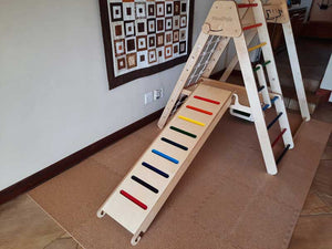 Slide / Climbing Bridge | Climbing Ramp with handholds