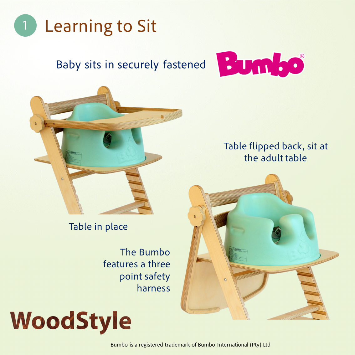 Bumbo eating chair clearance