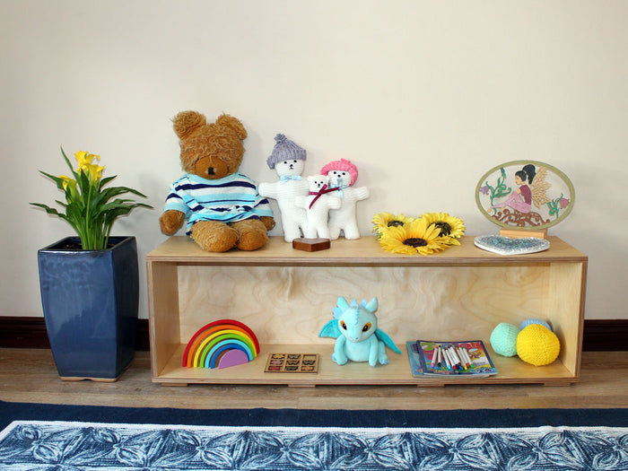 Montessori Toy Shelf Single/Double/Triple